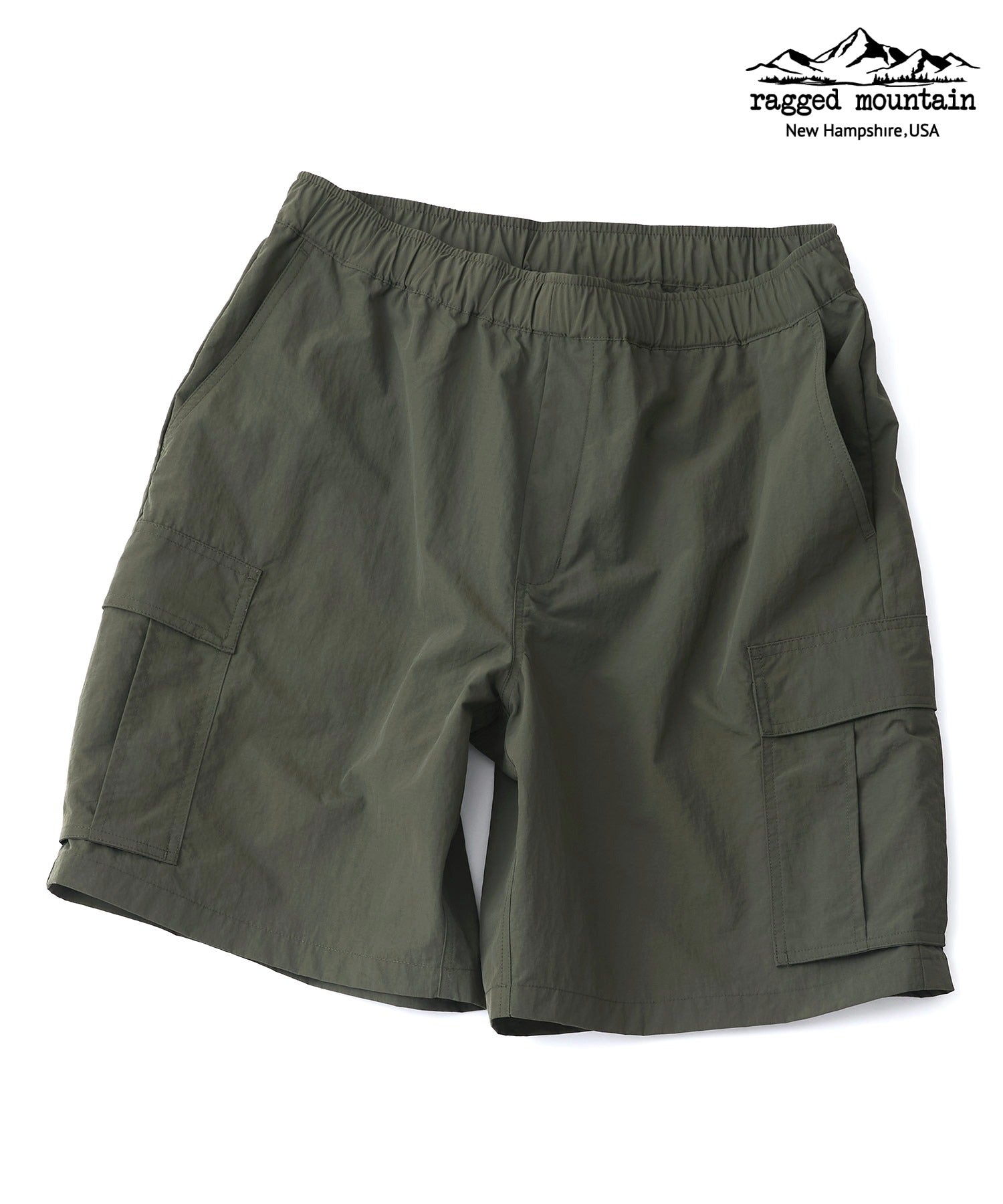 ジーンズメイト JEANS MATE RAGGED MOUNTAIN TAMWORTH カーゴ ショートパンツ 撥水 UV カーゴショーツ メンズ ユニセックス  リラックス ゆったり ラギッドマウンテン （カーキ） カーキ