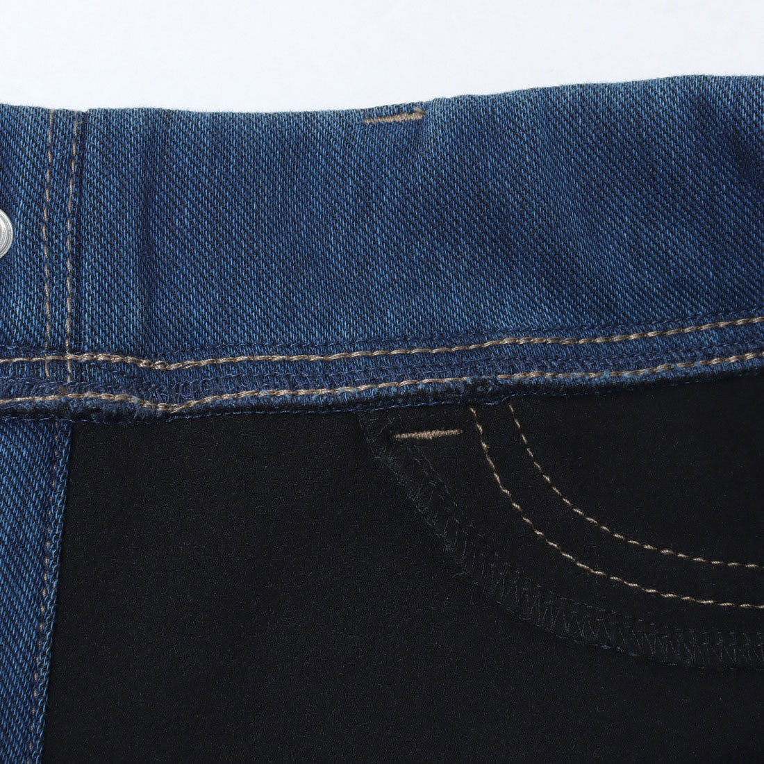 ジーンズメイト JEANS MATE ポカポカ 裏地 スキニー C-FORT POINT （ブラック） ブラック
