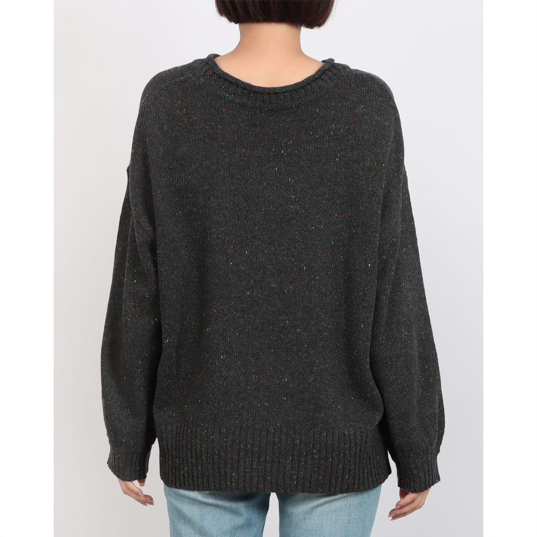 ジーンズメイト JEANS MATE C-FORT POINT カラーネップヤーン サイドボタン PO （オレンジ） オレンジ