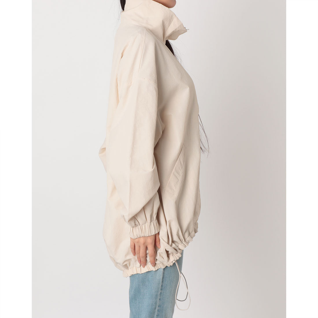 ジーンズメイト JEANS MATE スタンドカラー ブルゾン C-FORT POINT （アイボリー） アイボリー