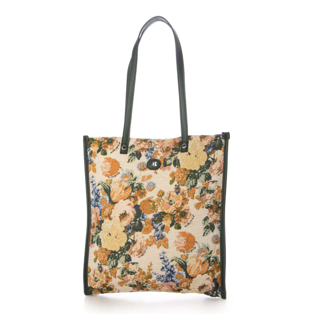 jouetie Gobelin Flower Flat Tote Bag