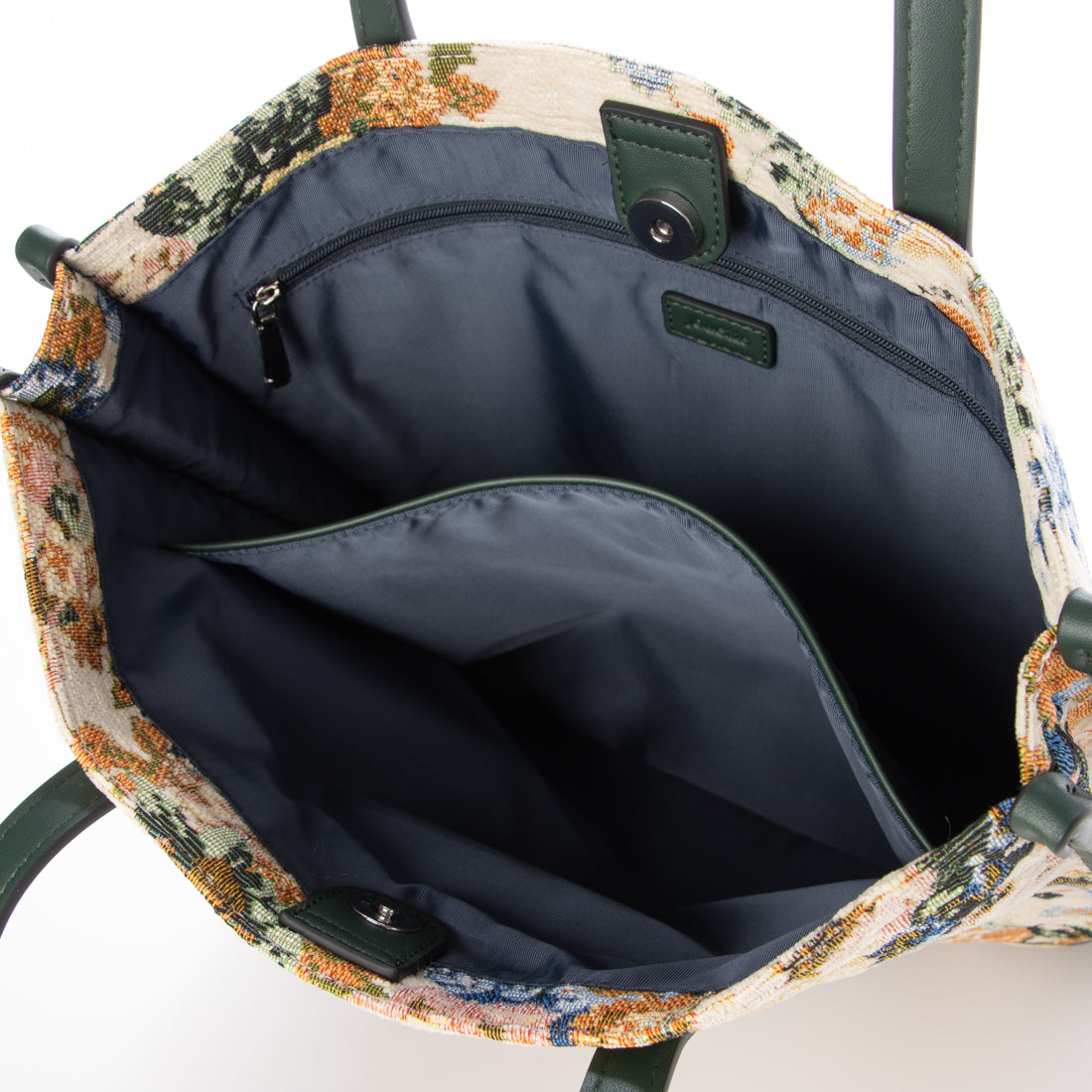 jouetie Gobelin Flower Flat Tote Bag