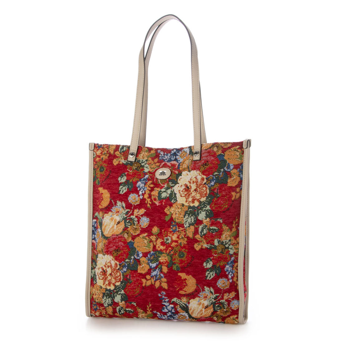 jouetie Gobelin Flower Flat Tote Bag