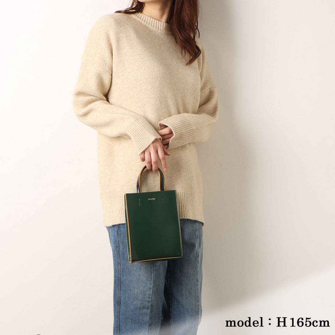 ジュエティ jouetie カラーエッジ ミニトートバッグ