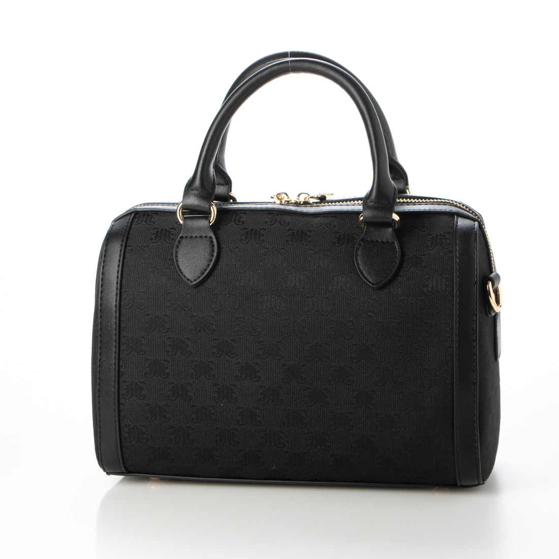 Jouetie JJ Monogram Jacquard Medium Boston Bag