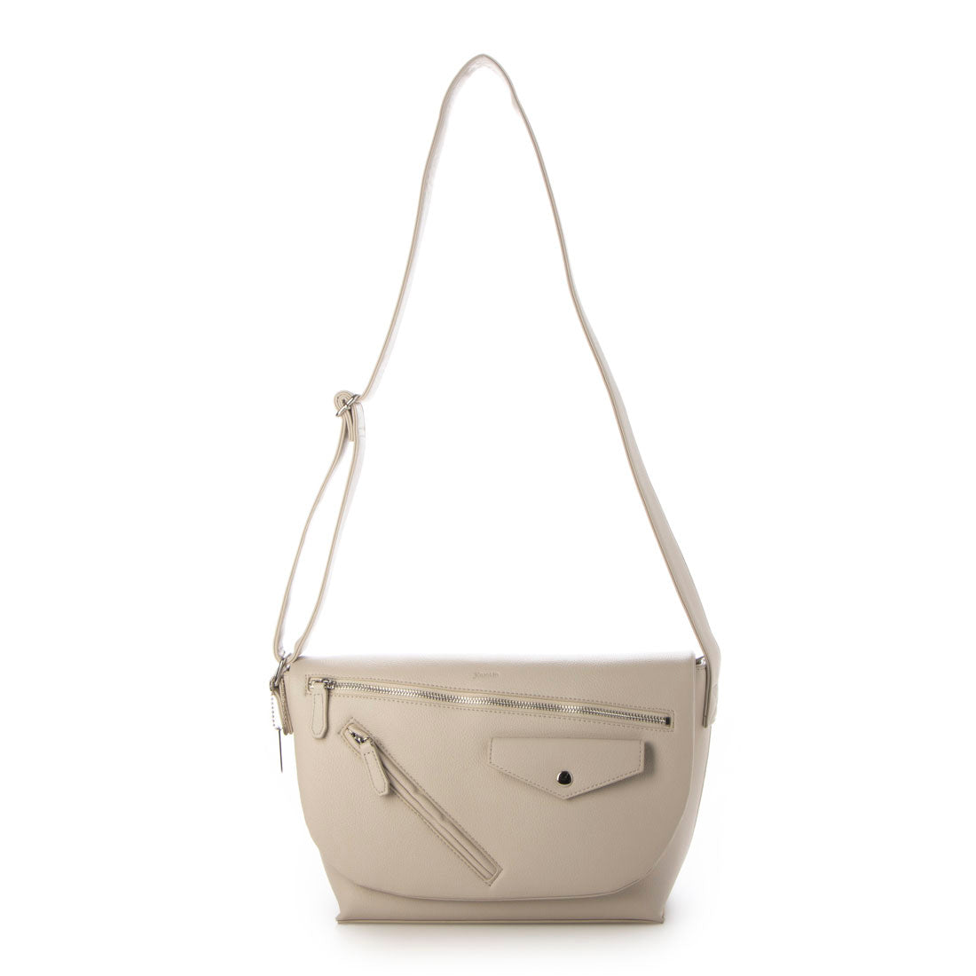 Jouetie Grain PU Riders Messenger Shoulder Bag