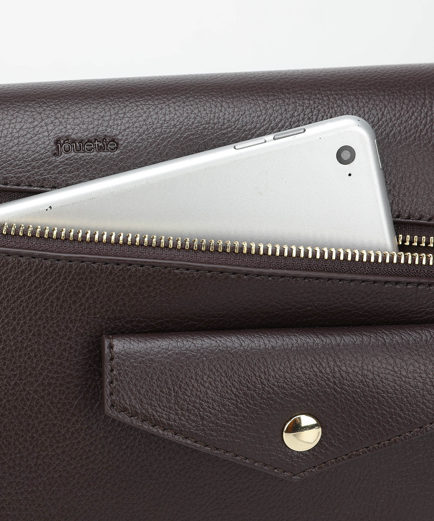 Jouetie Grain PU Riders Messenger Shoulder Bag