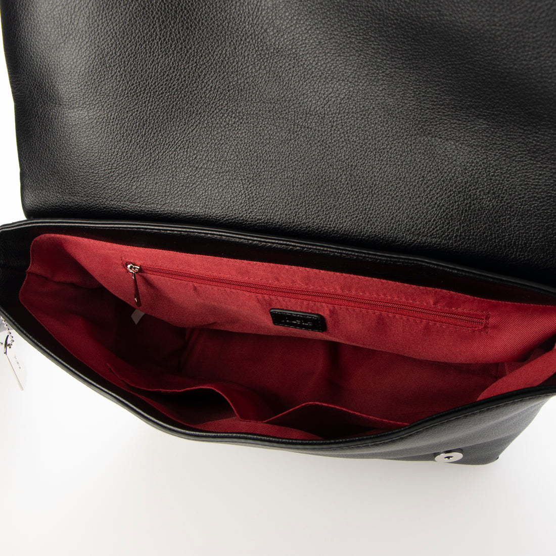 Jouetie Grain PU Riders Messenger Shoulder Bag