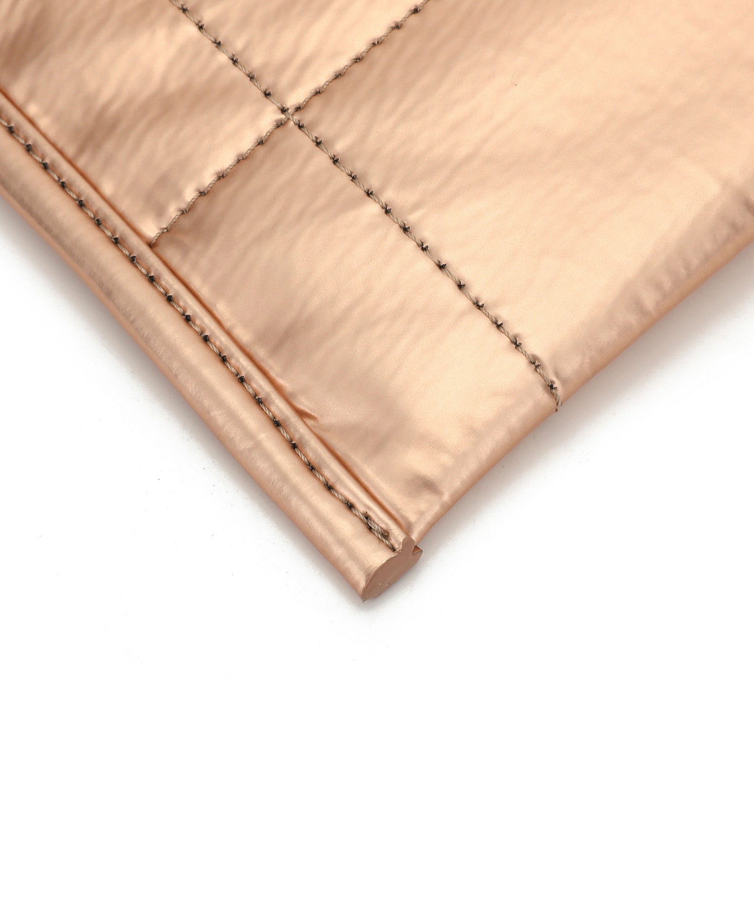 Jouetie Metallic PU Quilted Slim Mini Shoulder Bag