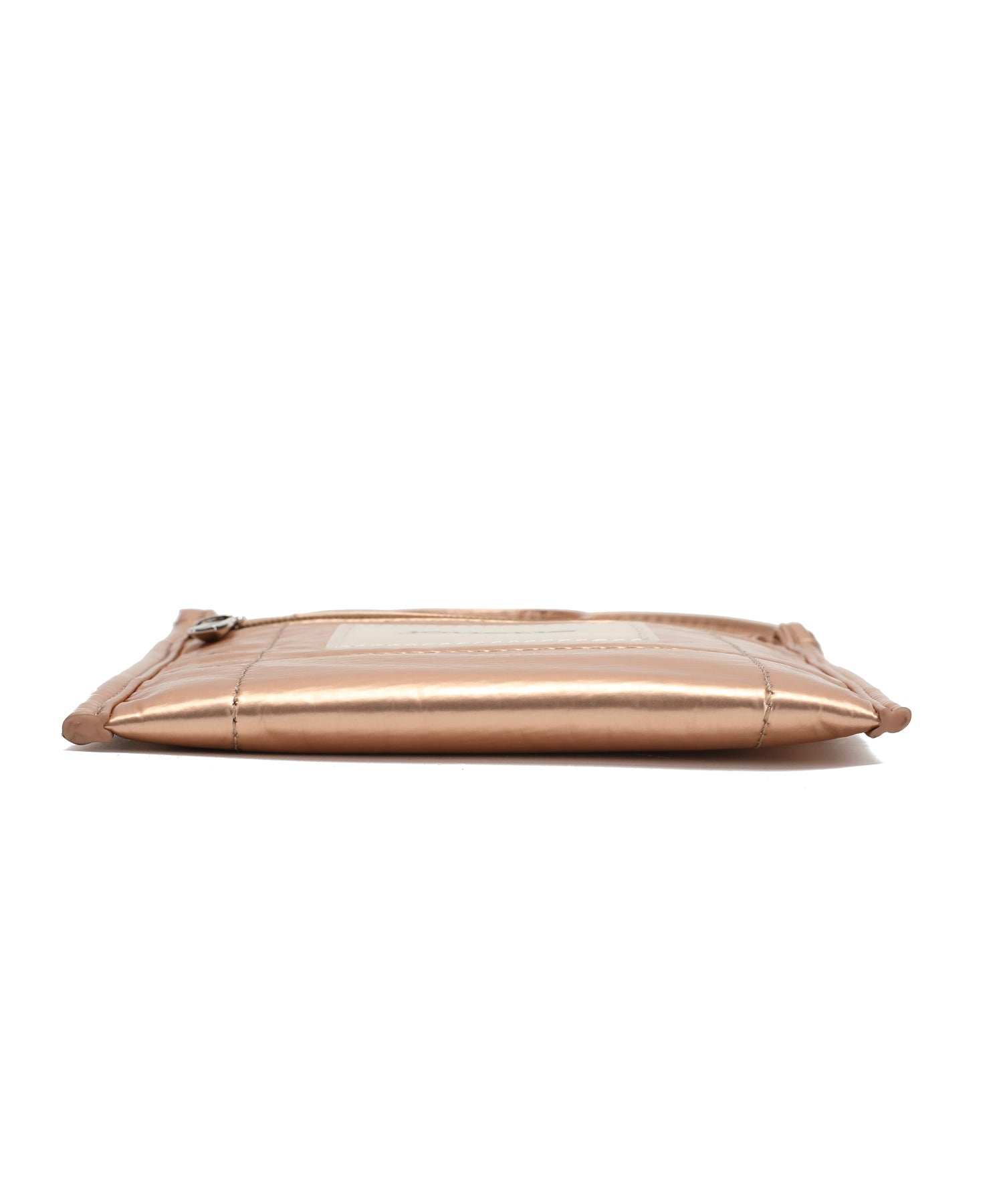Jouetie Metallic PU Quilted Slim Mini Shoulder Bag
