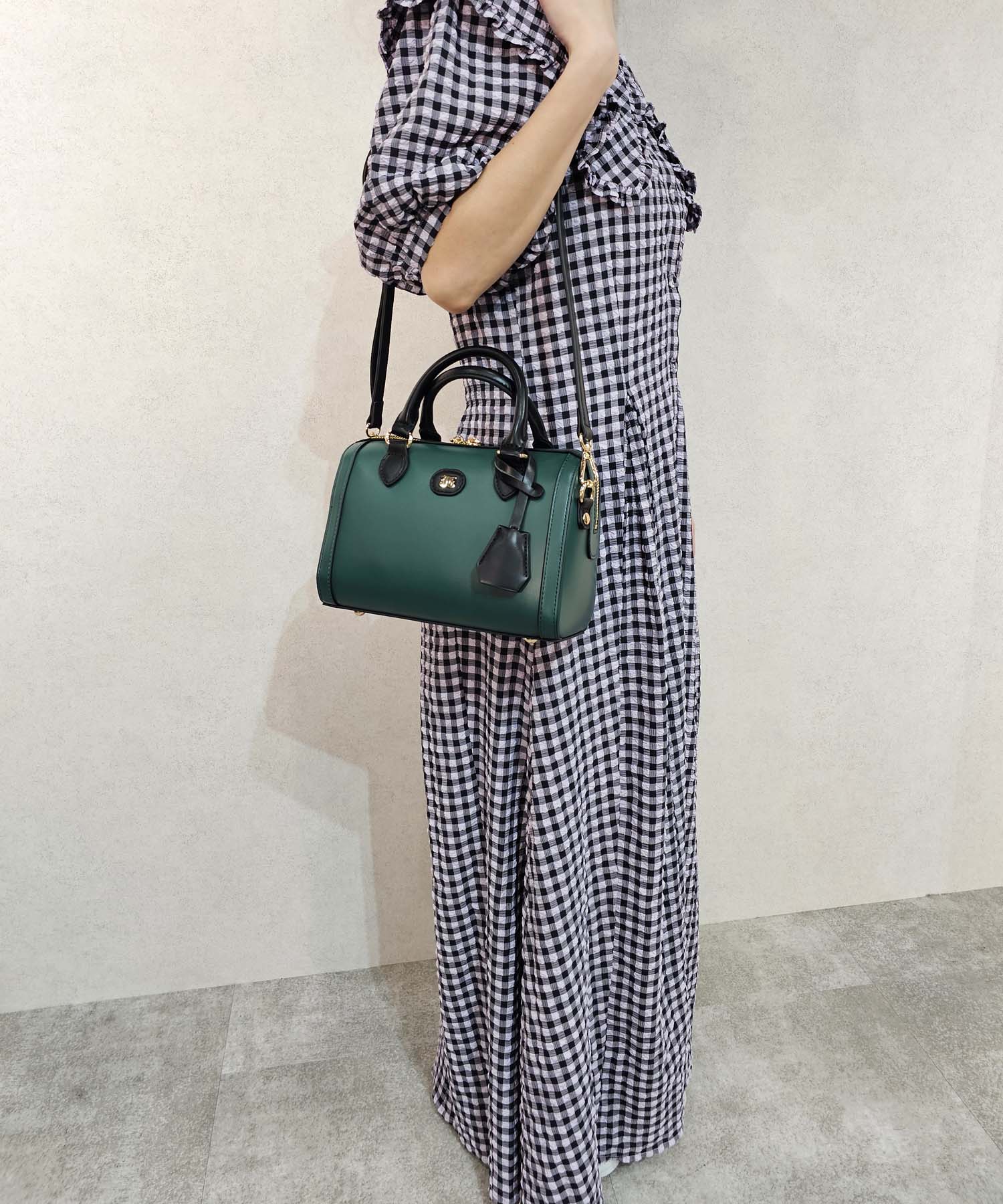 Jouetie Key House Attached Smooth Medium Boston Bag