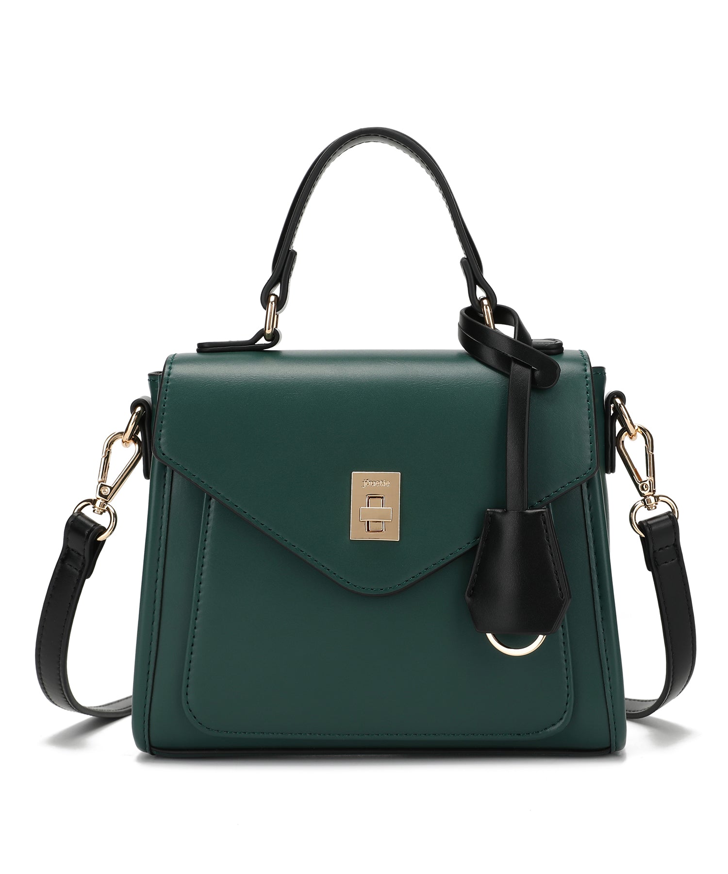 Jouetie Key House Attached Smooth Flap Shoulder Bag