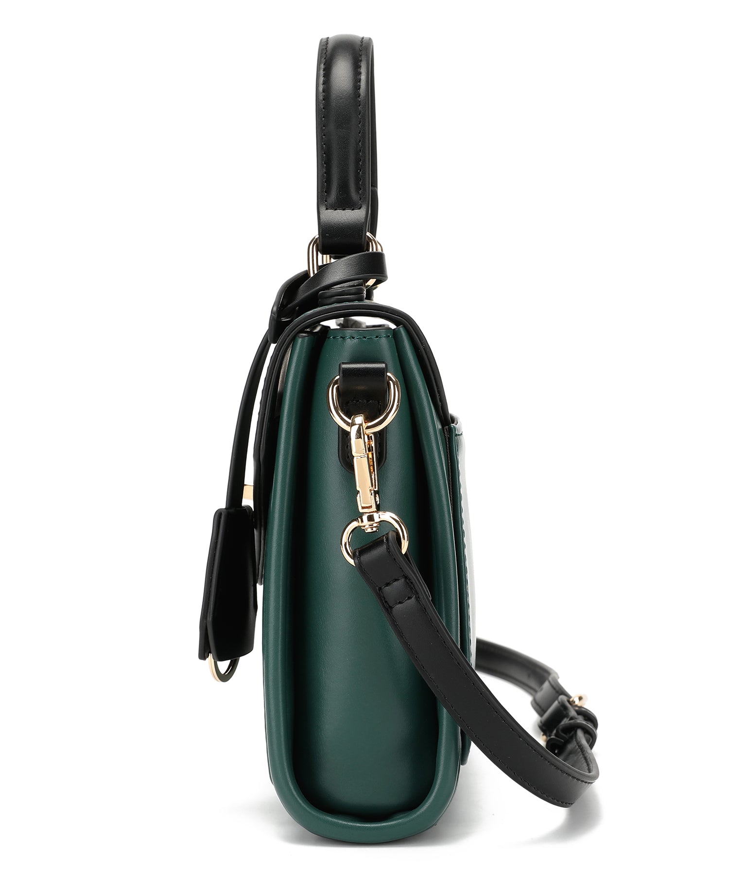 Jouetie Key House Attached Smooth Flap Shoulder Bag