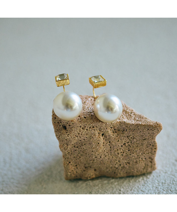 オーディア ミューズ Audie a Muses パールキャッチピアス （ゴールド） ゴールド