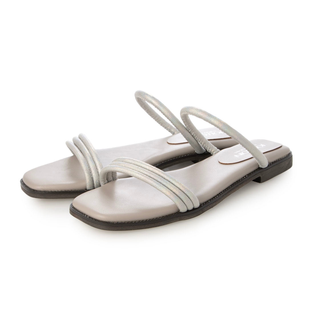 ジョリコアン JOLICOIN ローヒールサンダル （シルバー） シルバー