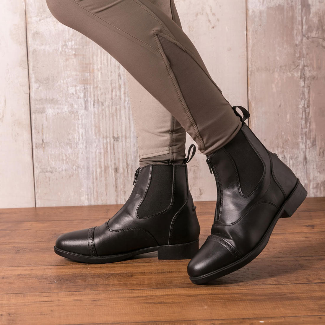 ジョッパーズ JODHPURS 合皮ショートブーツ