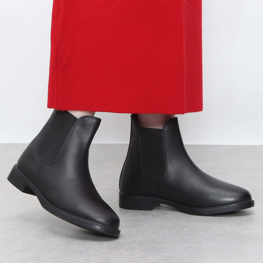 ジョッパーズ JODHPURS エコバフ 本革 サイドゴアショートブーツ