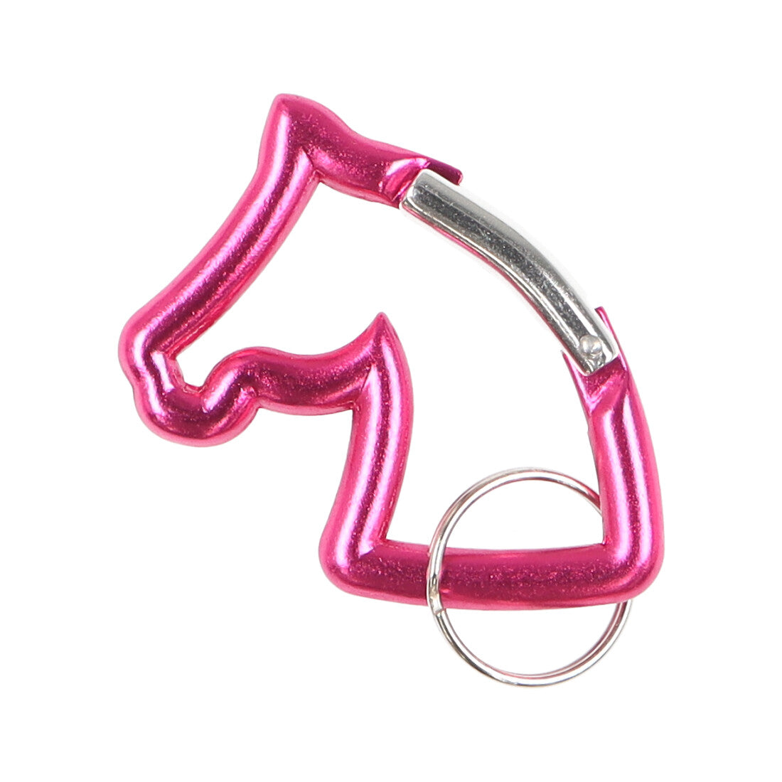 ジョッパーズ JODHPURS ホース型カラビナ,ピンク