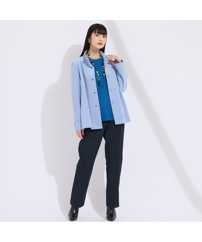 リリアンビューティ Liliane Burty 【L～4L】裏起毛オールゴムパンツ （ベージュ） ベージュ