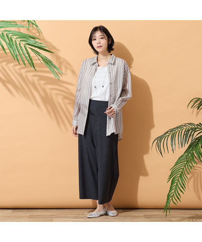 ピサーノ PISANO パール調×シルバー調パーツ・ロングネックレス （シルバー） シルバー