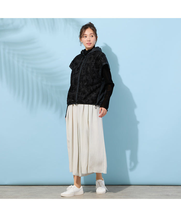 ピサーノ PISANO 【手洗いOK・撥水・透湿】ジャカード/タフタ・フーディージレ （オフ） オフ