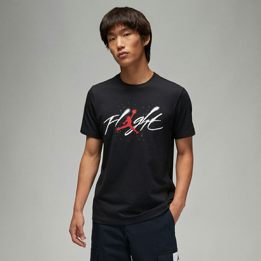 ジョーダン ブランド JORDAN BRAND JORDAN BRAND ブランド グラフィック S/S クルー2（ジョーダンブランド ブランド グラフィック S/S クルー2） （BLACK/WHITE/GYM RED） BLACK/WHITE/GYM RED