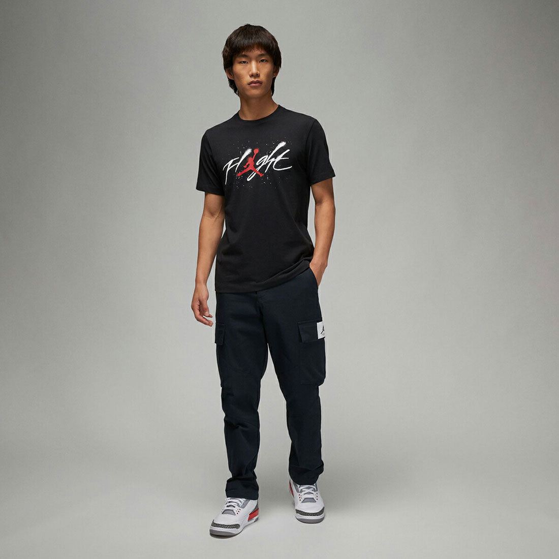 ジョーダン ブランド JORDAN BRAND JORDAN BRAND ブランド グラフィック S/S クルー2（ジョーダンブランド ブランド グラフィック S/S クルー2） （BLACK/WHITE/GYM RED） BLACK/WHITE/GYM RED