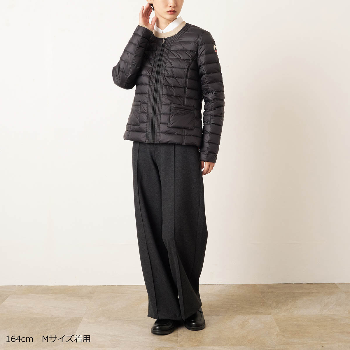 ジョット JOTT ダウンジャケット ドゥーダ LIGHTWEIGHT DOWN JACKET SS23WDOW17 BLACK （ブラック） ブラック