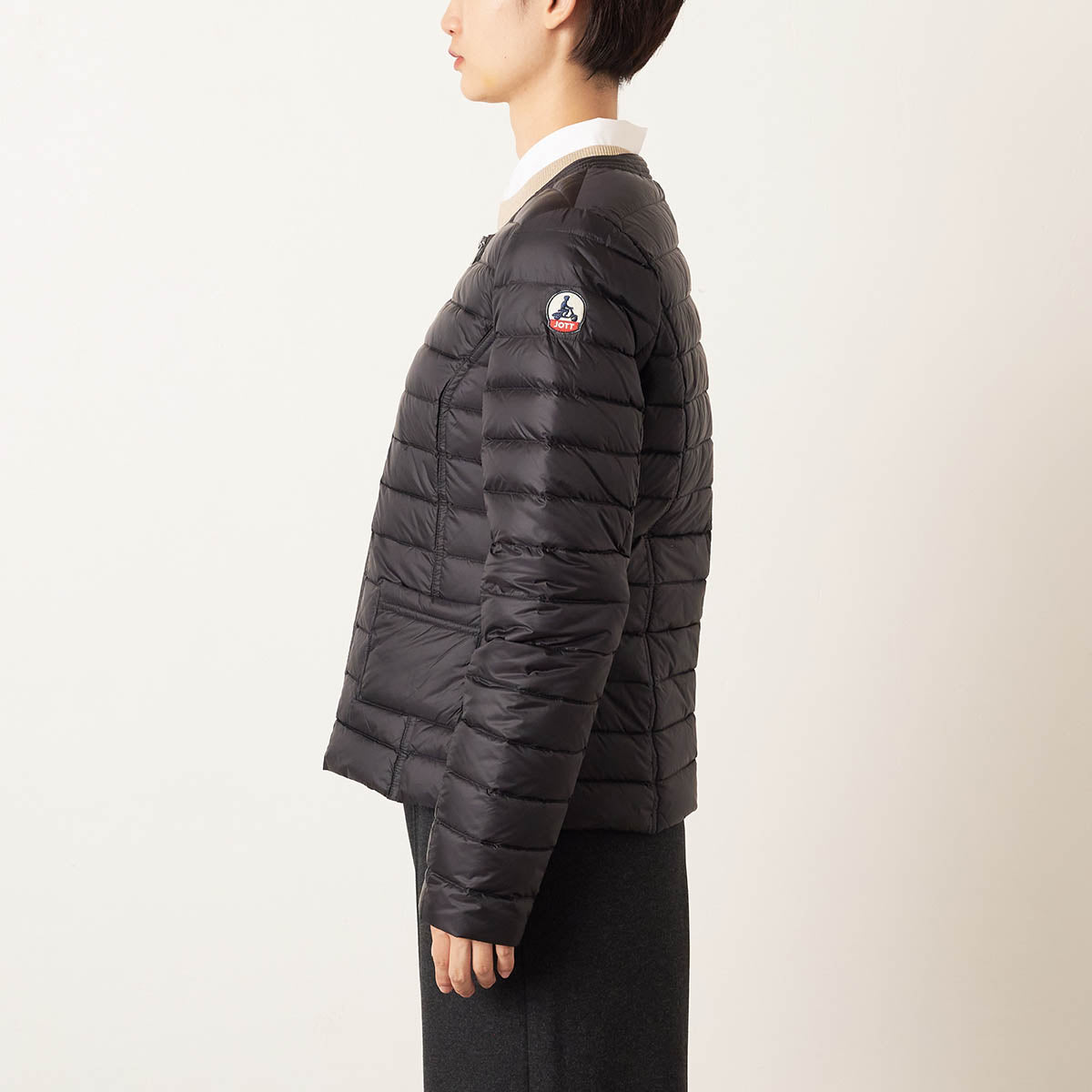 ジョット JOTT ダウンジャケット ドゥーダ LIGHTWEIGHT DOWN JACKET SS23WDOW17 BLACK （ブラック） ブラック