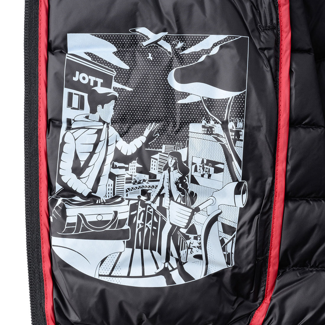 喬托 JOTT 下載背心 湯姆 無袖羽絨外套 P000MDOW04 黑色