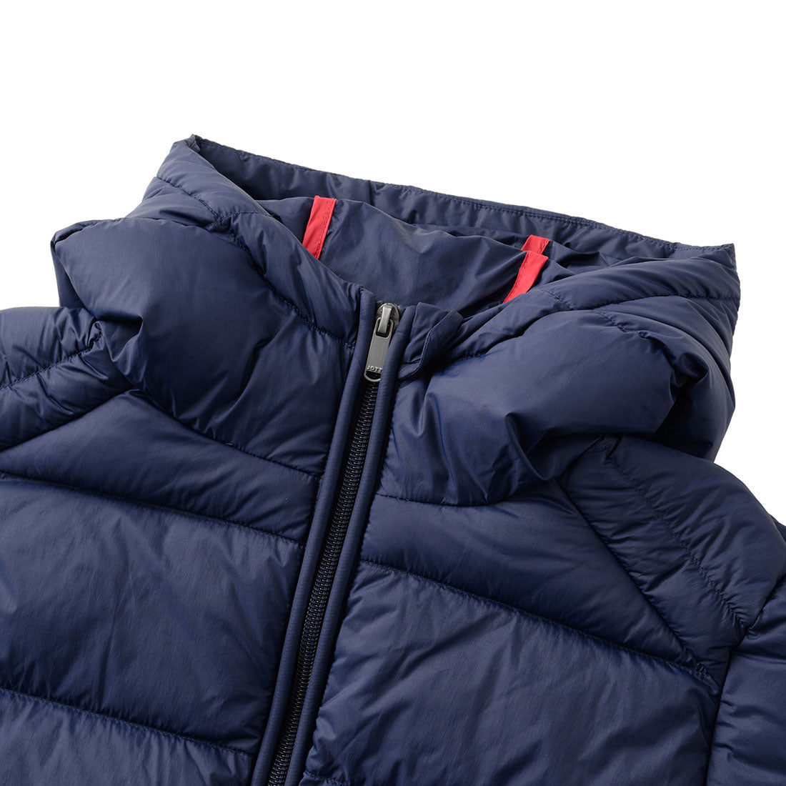 ジョット JOTT 下載外套 ヨハンナ STRAIGHT-CUT HOODED DOWN JACKET FW24WDOW28 海軍藍