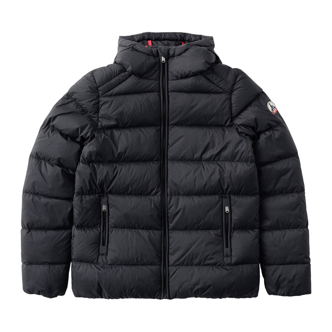 ジョット JOTT 下載外套 ヨハンナ STRAIGHT-CUT HOODED DOWN JACKET FW24WDOW28 海軍藍