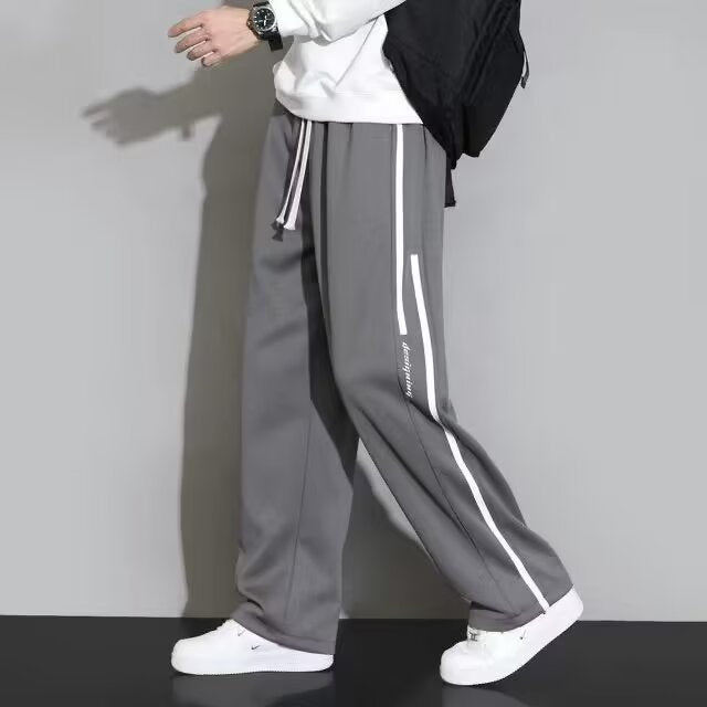 リバランス REBALANCE メンズサイドラインスウェットパンツ （グレー） グレー
