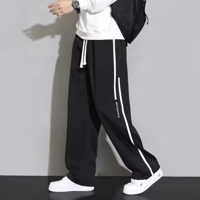 リバランス REBALANCE メンズサイドラインスウェットパンツ （ブラック） ブラック
