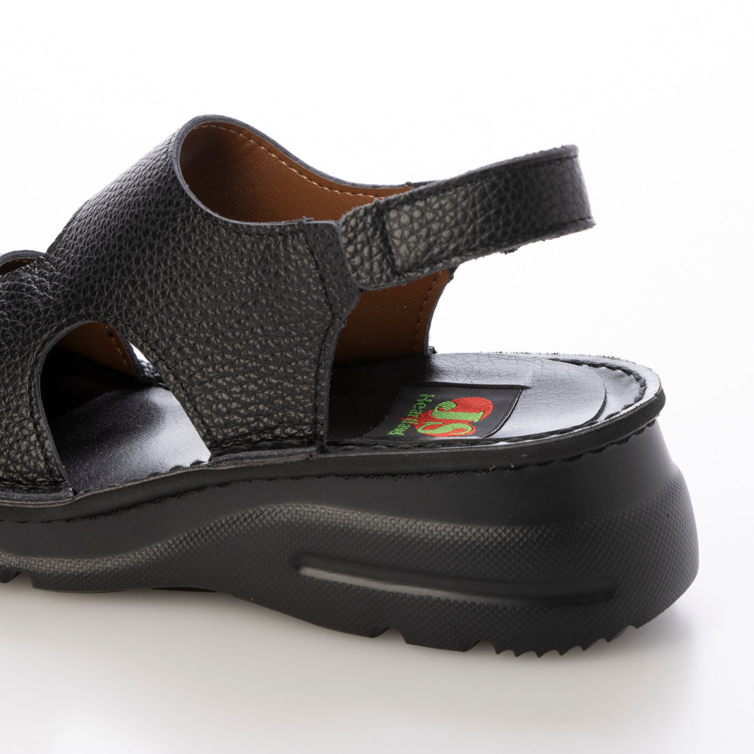 JS Heartlabel Genuine Leather Made in Japan Wide Lightweight Backstrap Sandals