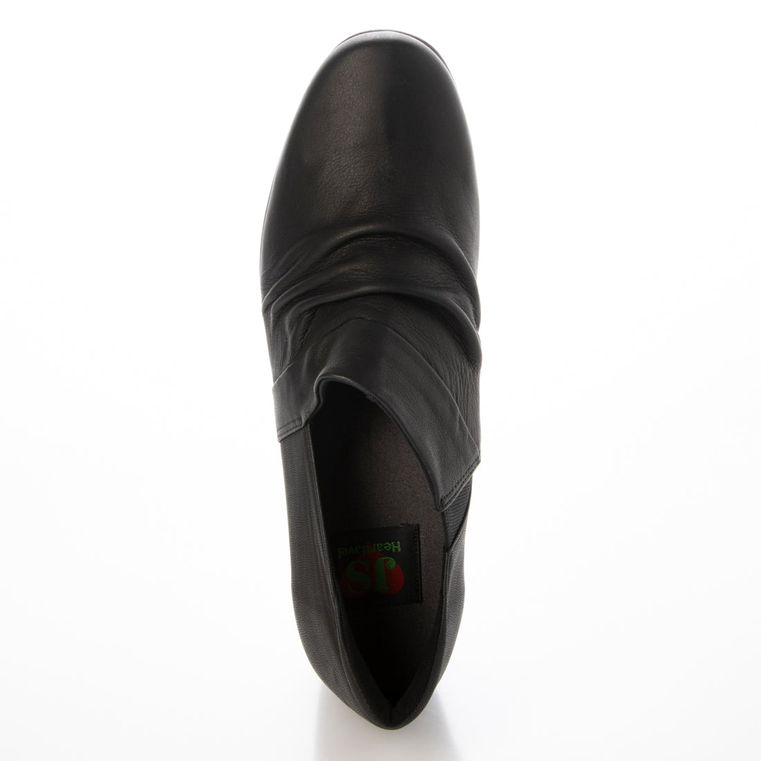 JS Heartlabel Soft Leather Wedge Sole Shoes