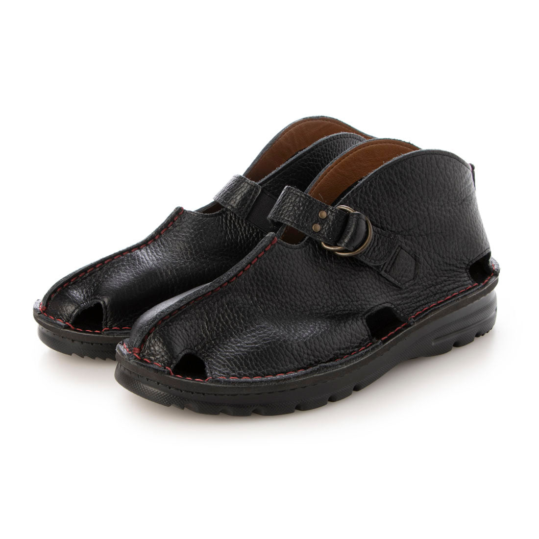 JS Heartlabel Lightweight Leather Strap Shoes