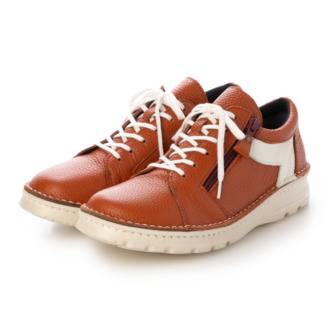 JS Heart Label 4E Side Zip Sneakers