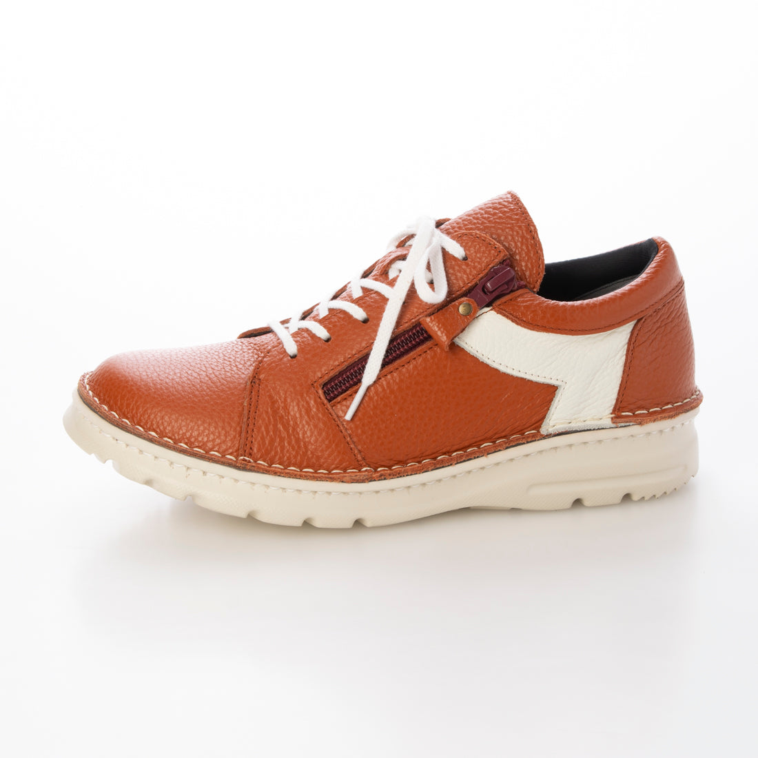 JS Heart Label 4E Side Zip Sneakers