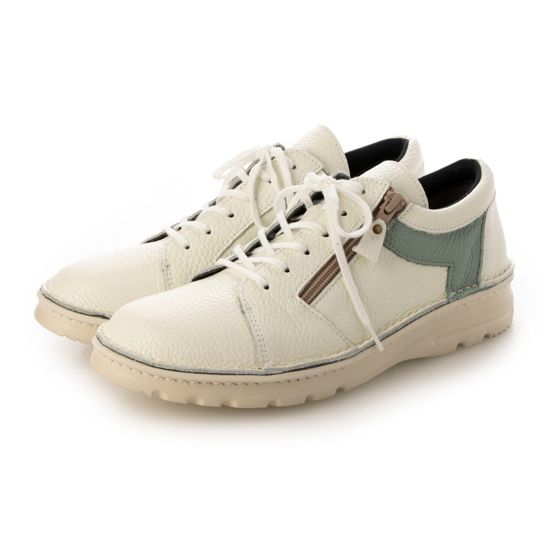 JS Heart Label 4E Side Zip Sneakers