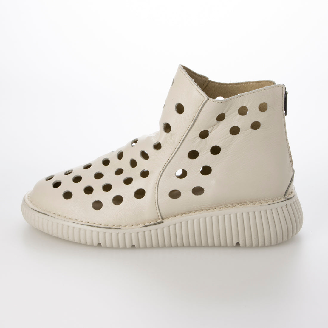 ジェイエス ハートレーベル JS Heartlavel ボリュームソール 本革 パンチング シューズ