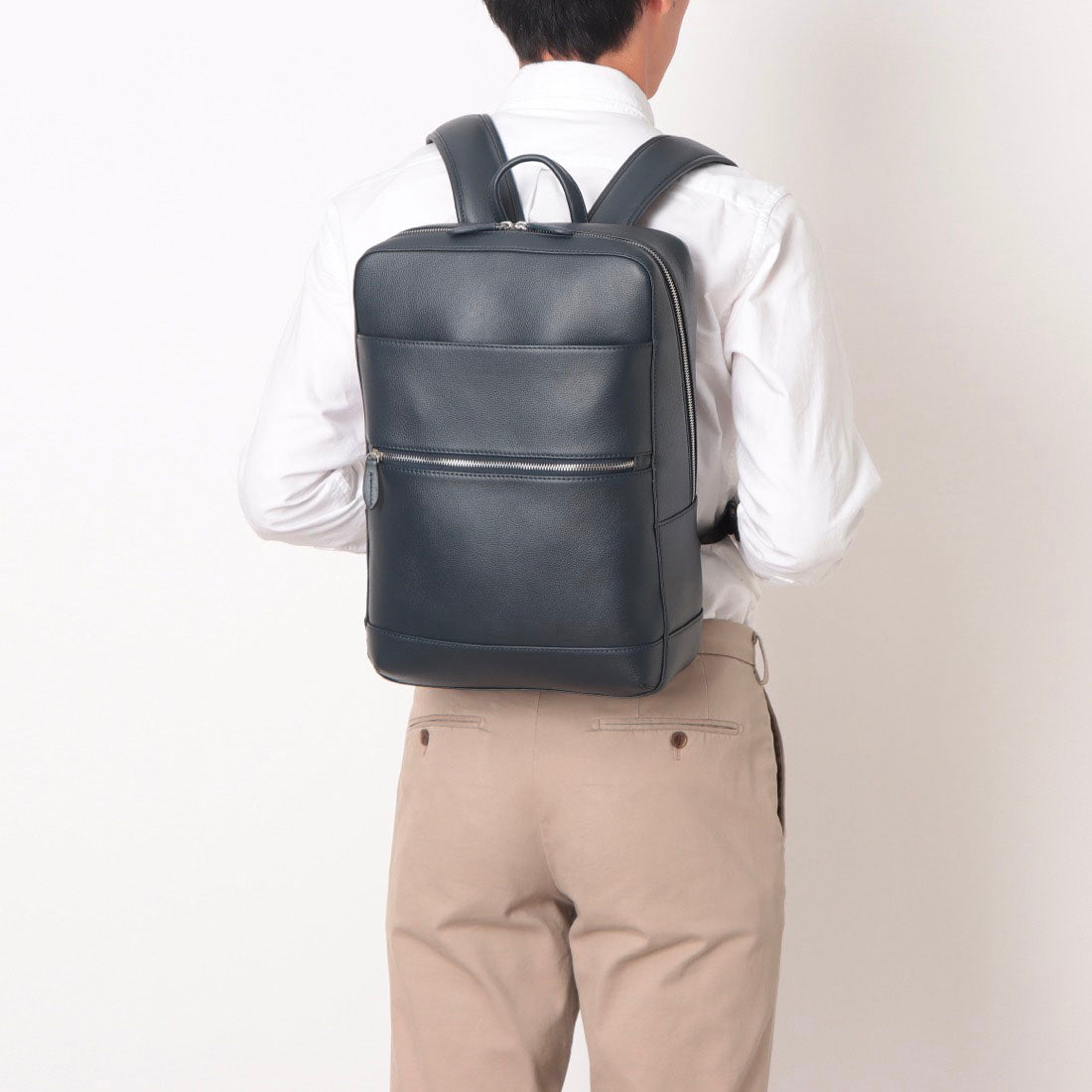 ジェイエスデザイン JS-DESIGN シュリンク革BIZリュック （ブラック） ブラック