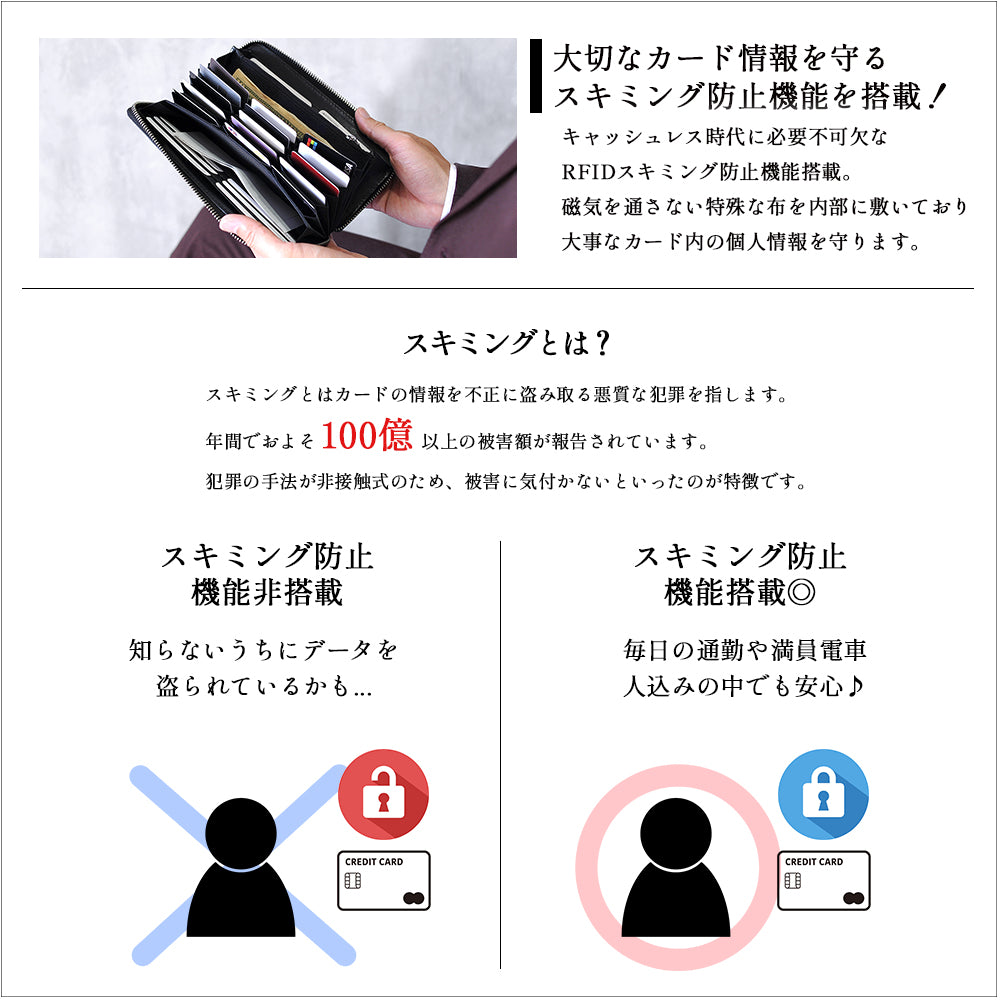 ジェイエスデザイン JS-DESIGN ADHIAレザー ラウンド長財布