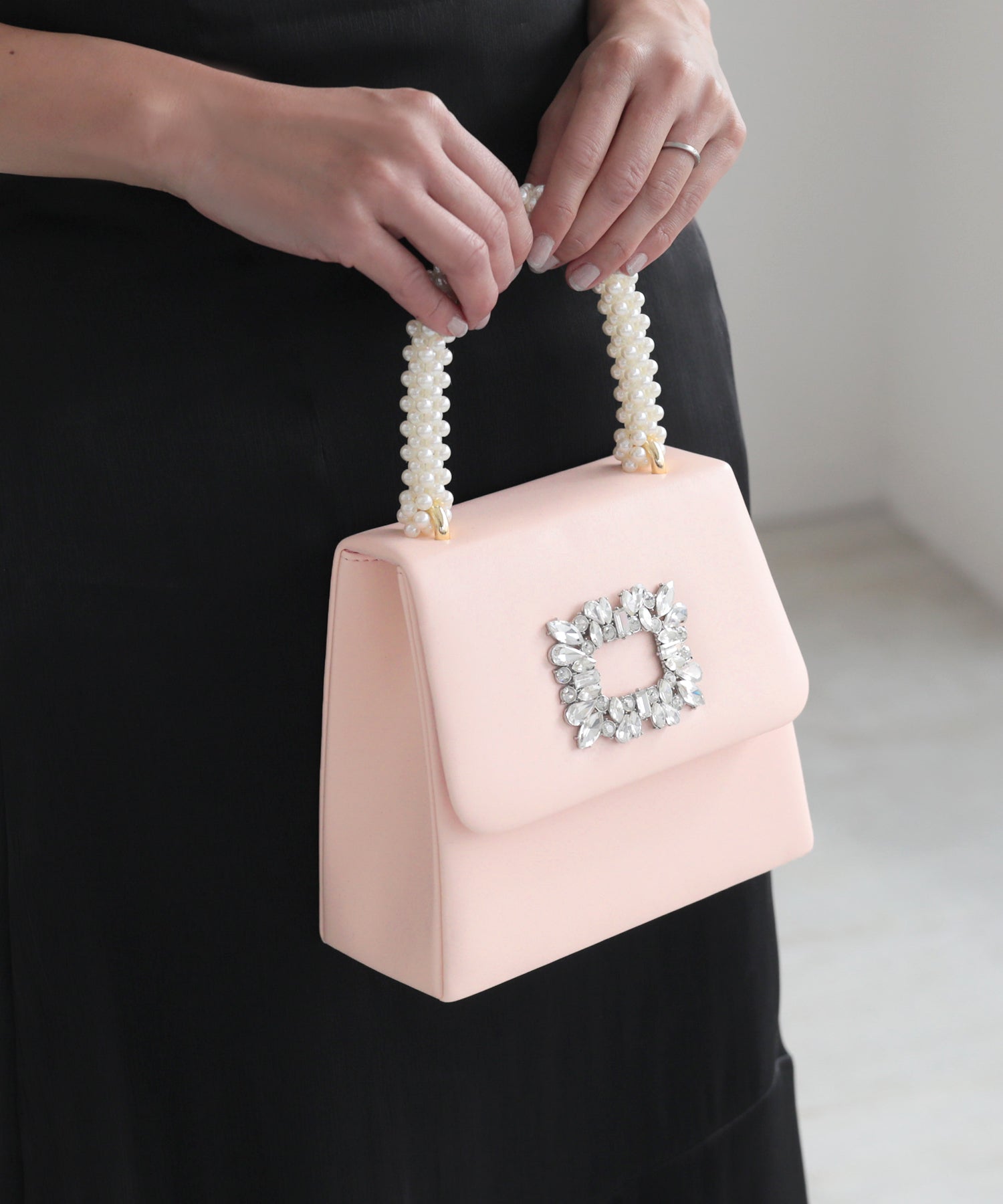 ジュリアブティック JULIA BOUTIQUE 2wayビジュー付きバッグ 24103 （Pink） ピンク