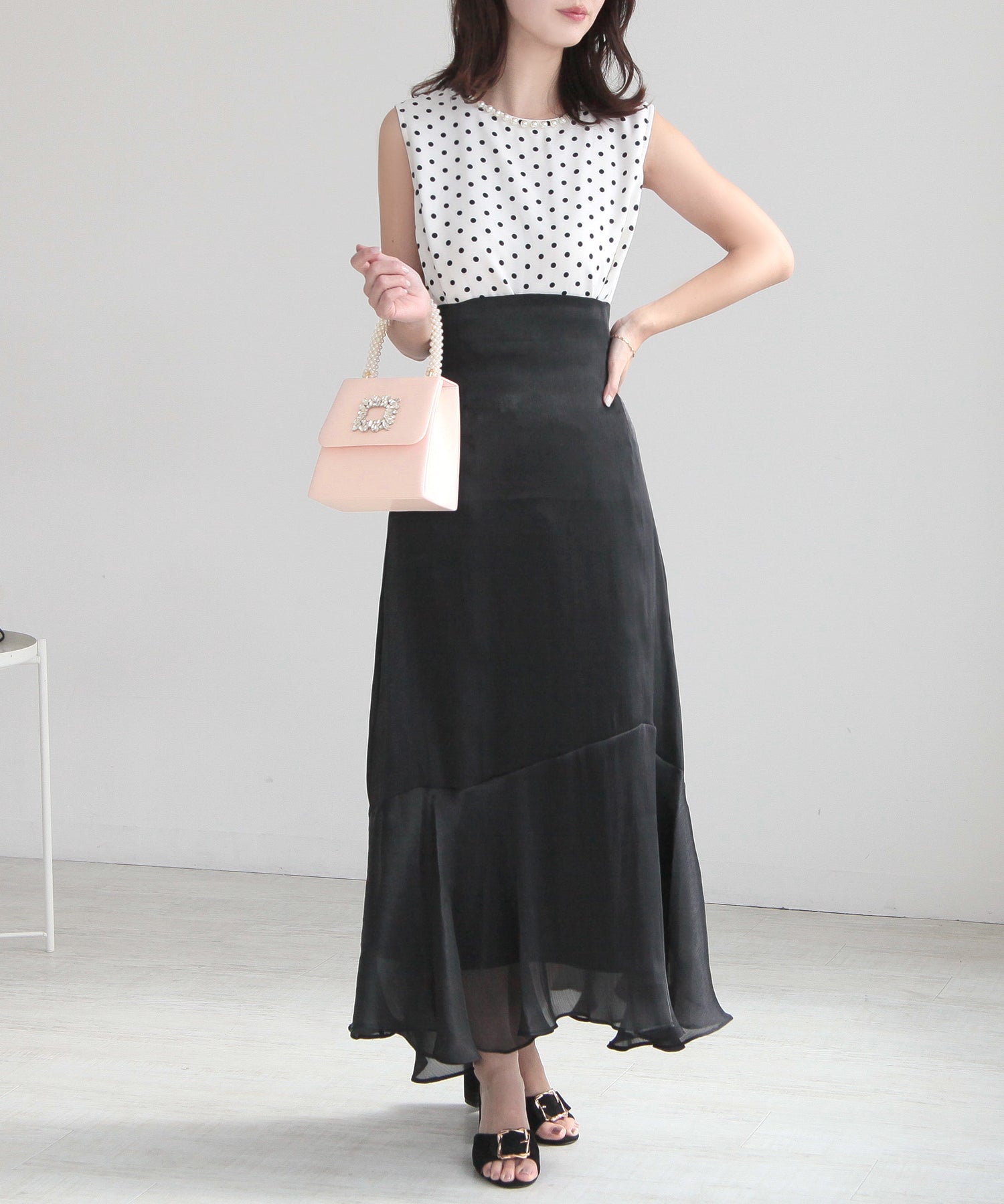 ジュリアブティック JULIA BOUTIQUE 2wayビジュー付きバッグ 24103 （Pink） ピンク