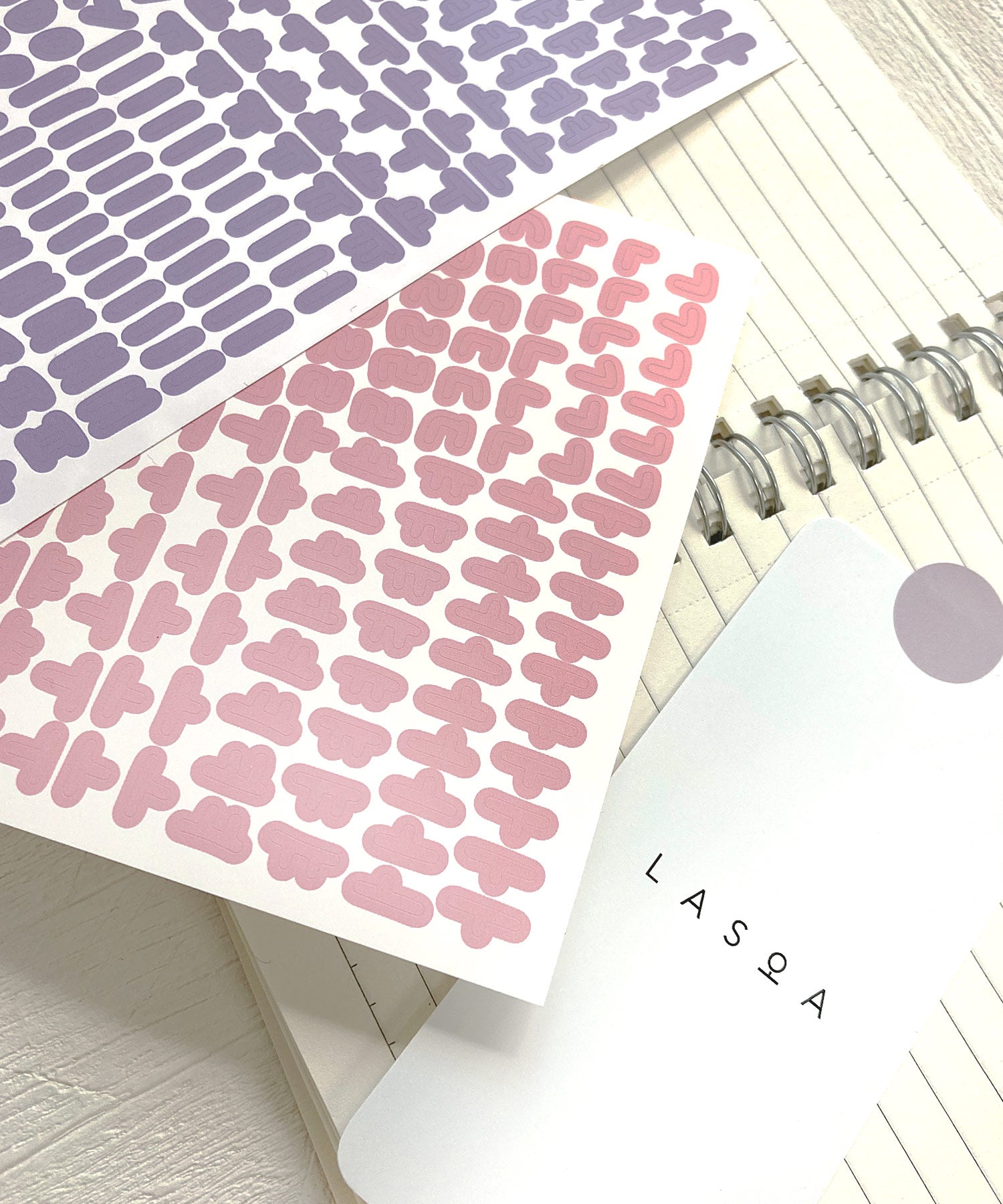 ジュリアブティック JULIA BOUTIQUE 10色ハングル文字シール/L00070 （イエロー） イエロー