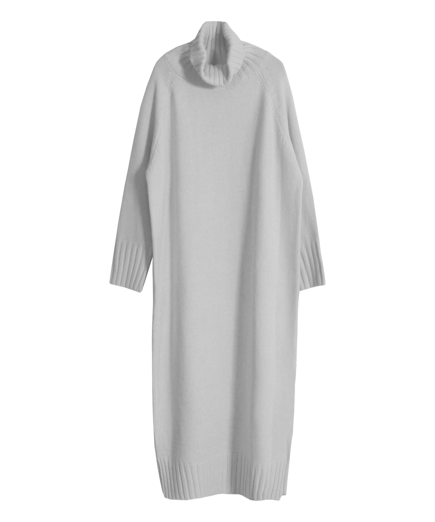 ジュリアブティック JULIA BOUTIQUE タートルネックロングニットワンピース/510495 （Gray） グレー