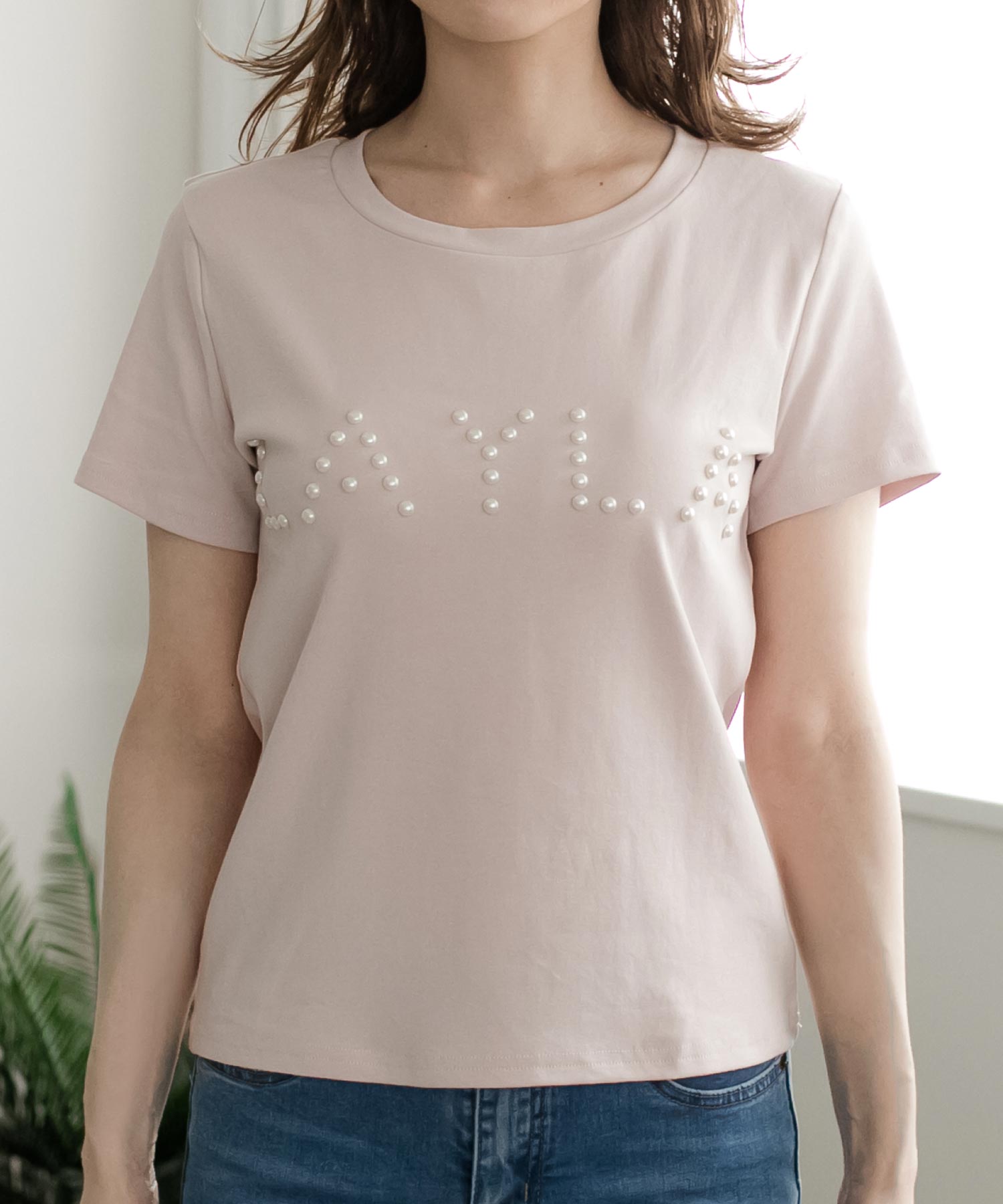 JULIA BOUTIQUE Pearl logo design T-shirts, tops, cut and sewn / 510736