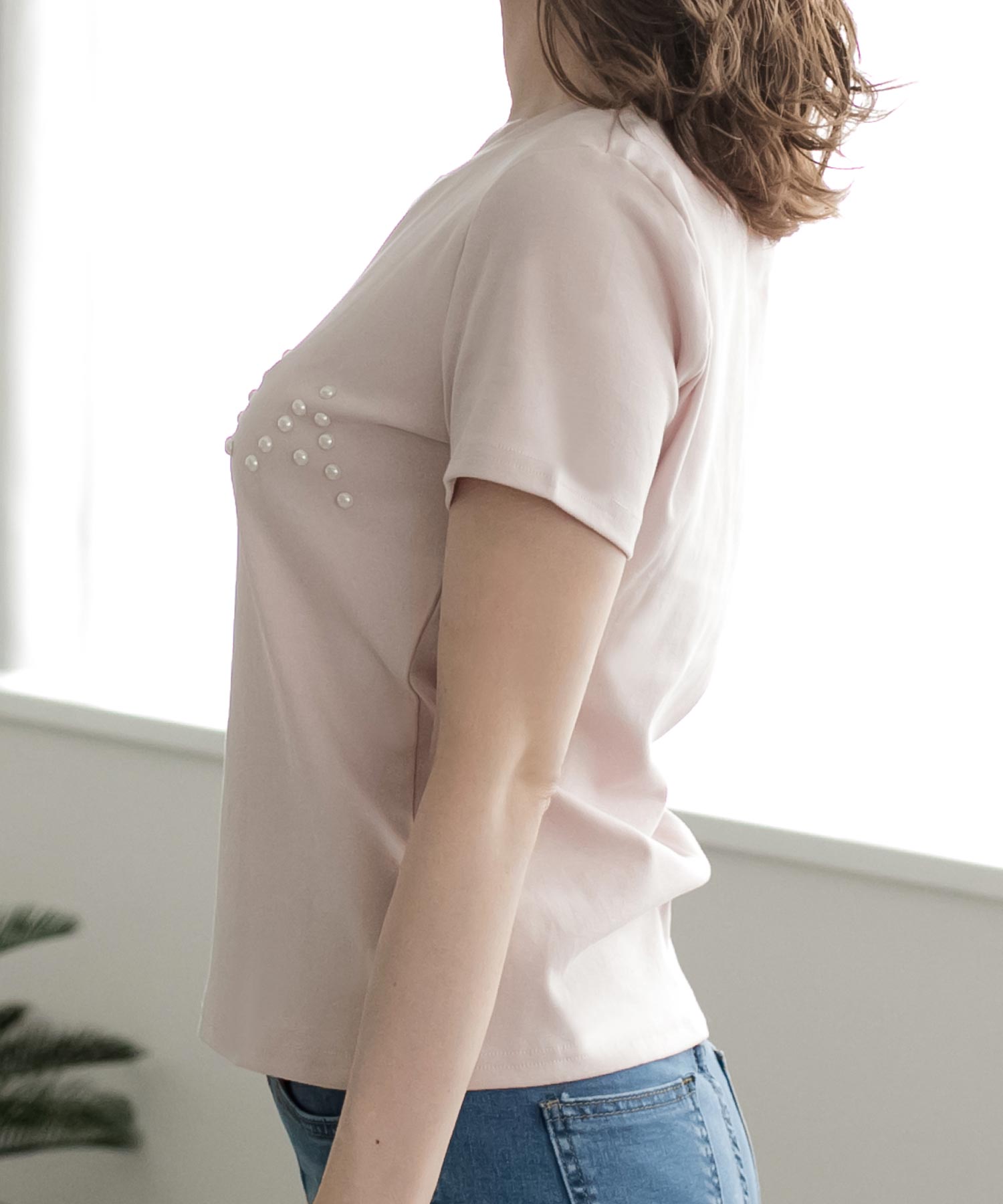 JULIA BOUTIQUE Pearl logo design T-shirts, tops, cut and sewn / 510736