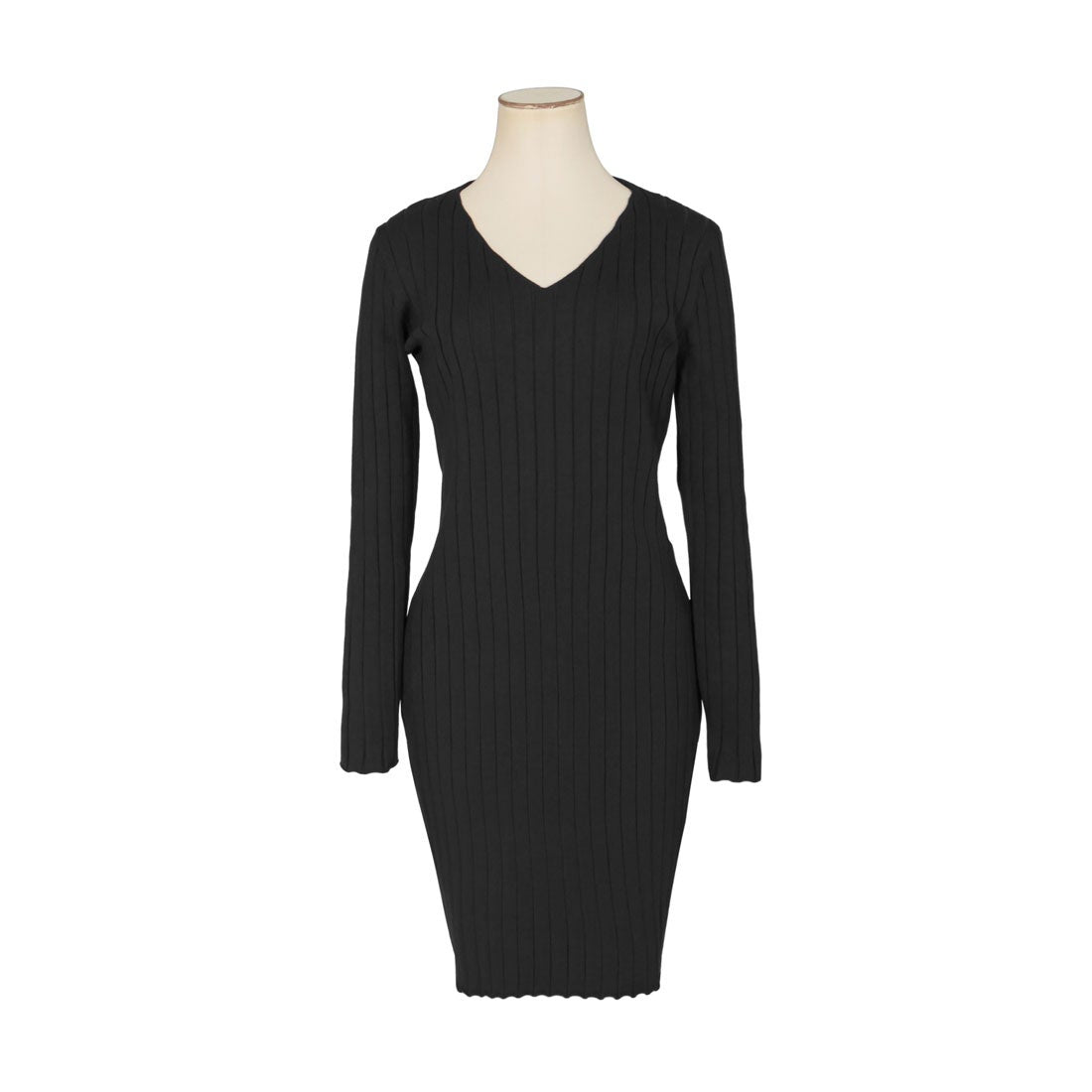 ジュリアブティック JULIA BOUTIQUE Vネックタイトミニワンピース/21530 （Black） ブラック